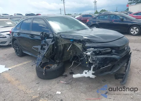 2024 Honda Civic Sport из США, поврежденный, VIN 2HGFE2F5XRH567210